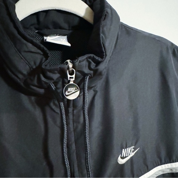 Nike - Dark Grey Zip Up Jacket with Packable Hood - Picture 3 of 5